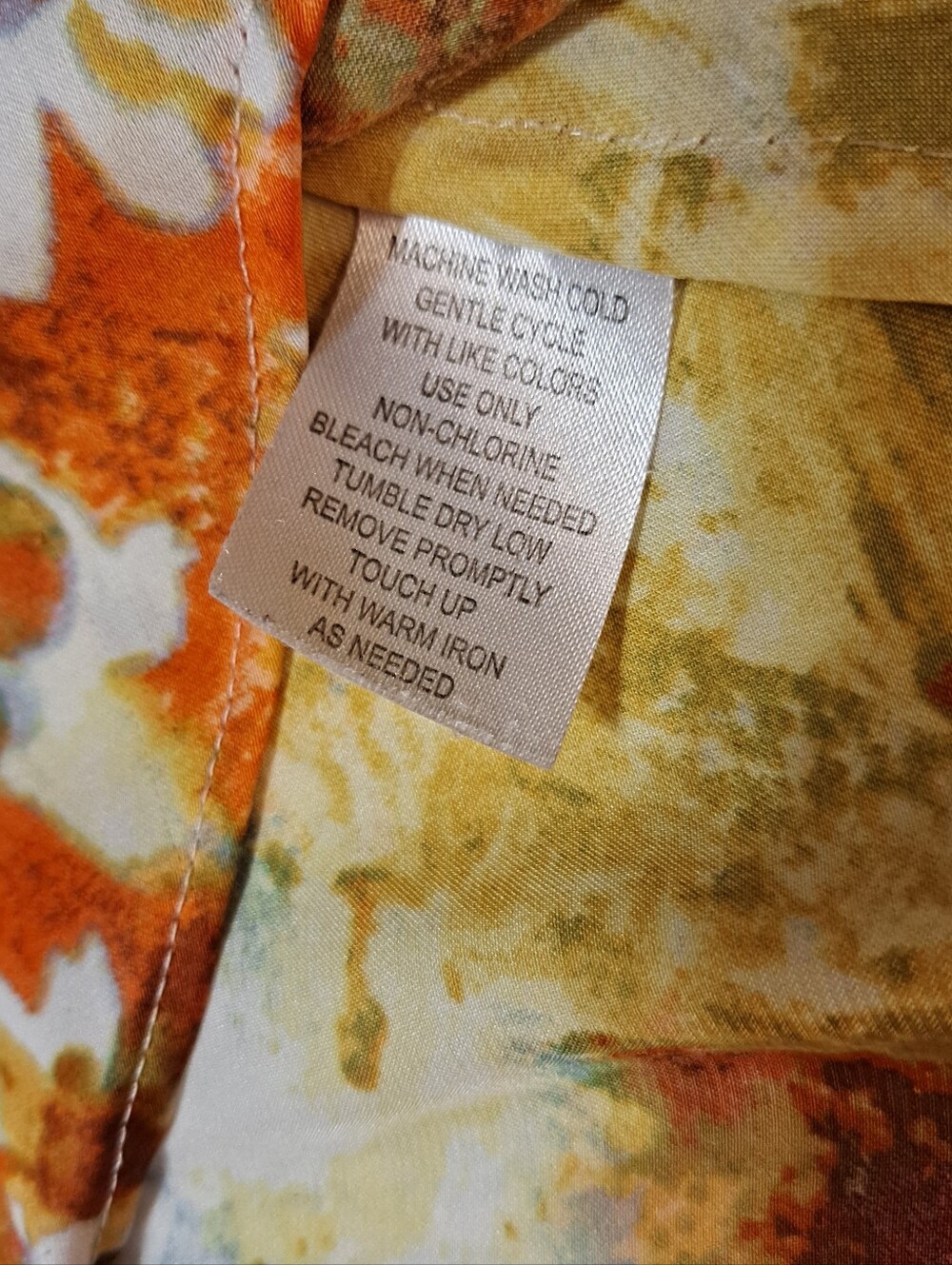 Sunny Leigh Women's Ruffled Floral Blouse in Multicolor Sz M - Picture 5 of 6